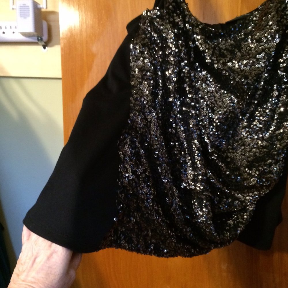 LANE BRYANT SEQUIN SPAGHETTI STRAP TOP 28W - Picture 7 of 11